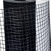 Horch Black Vinyl Coated Hardware Cloth 1/2 inch 72in 19 Gauge,
